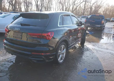 2021 Audi Q3 Premium Plus 45 Tfsi S Line Quattro Tiptronic z USA, uszkodzony, nr VIN WA1EECF35M1045696